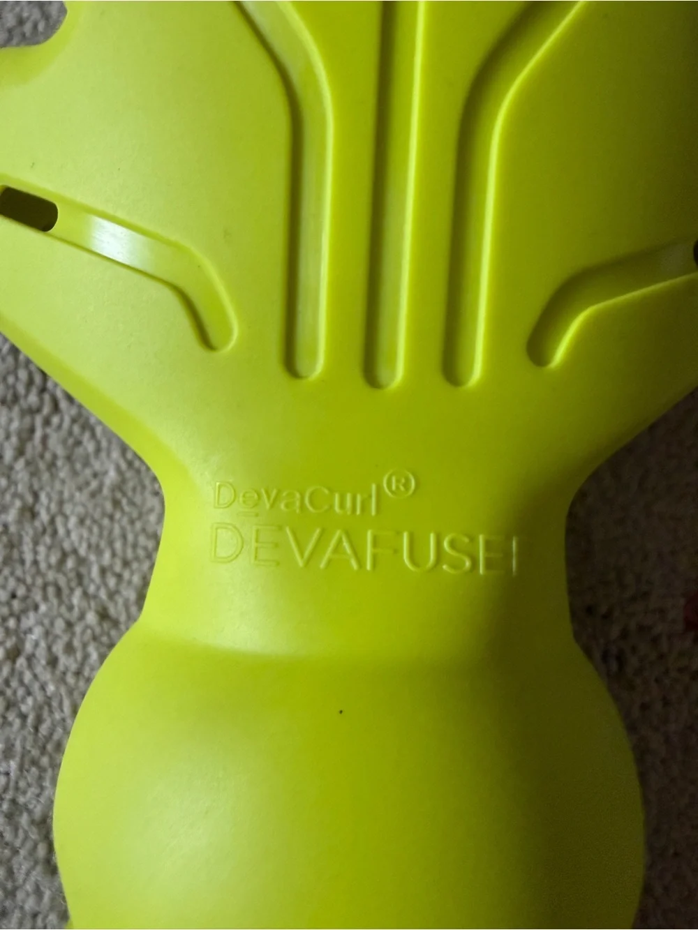 DevaCurl Neon Green DevaFuser Hair Diffuser Attachment